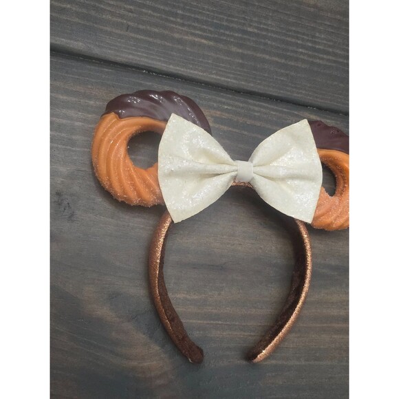 Disney Parks Minnie Mouse Chocolate Dipped Churro Ear Headband main image 6